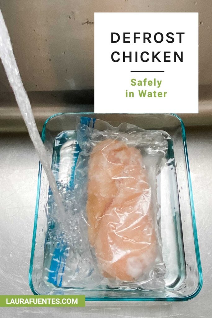 How to defrost chicken fast