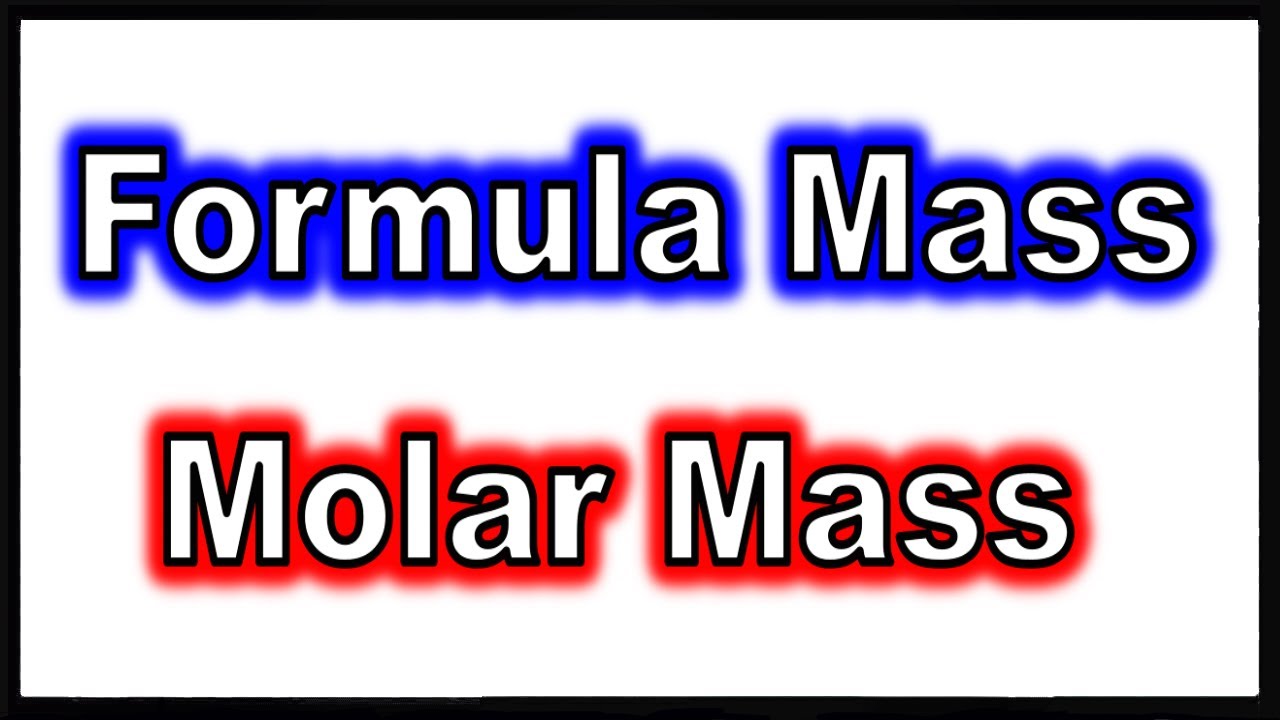 Finding Molar Mass