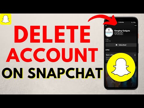 Guide to Delete Snapchat Account