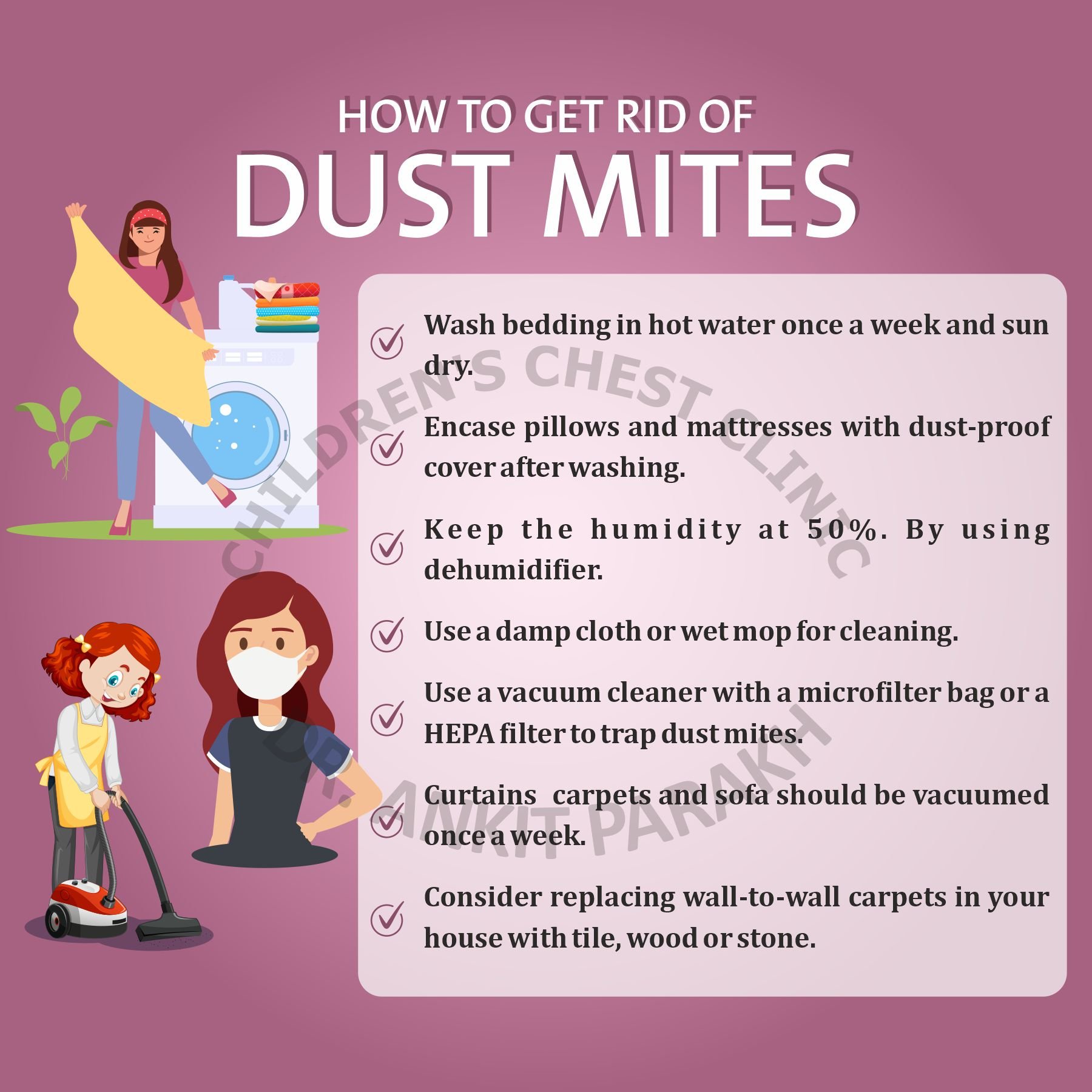 How to Get Rid of Dust Mites